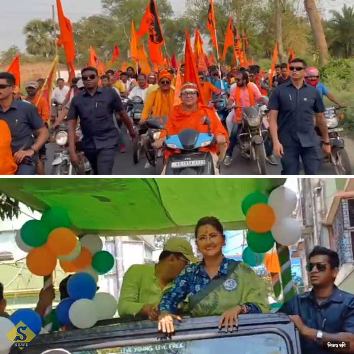 All the anti ruling parties campaigned for votes in Ramnavami too