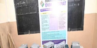 Application to match VVPAT with EVM rejected