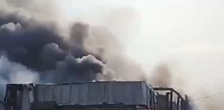 Devastating fire at medicine warehouse in Dankoonie
