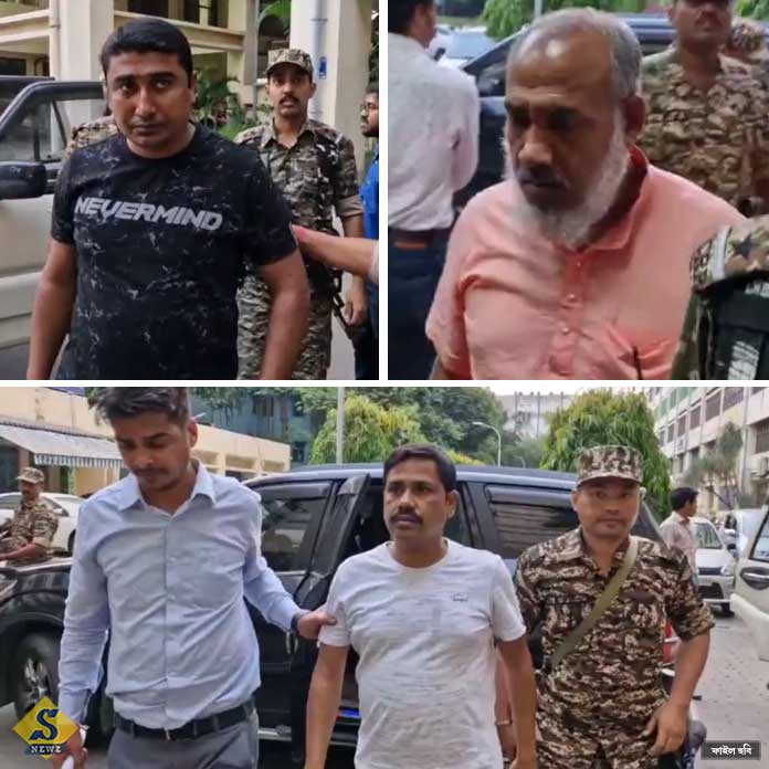 ED arrested Shahjahans brother and Shibu ED arrested Shahjahans brother and Shibu