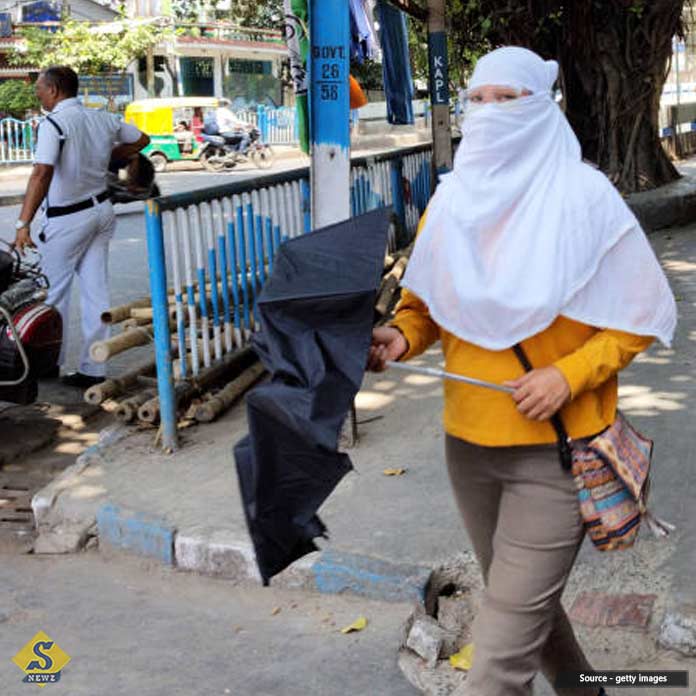 Heat wave warning in eight southern districts