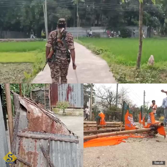Polling began amid scattered unrest