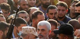 প্রকাশ্যে হামাস নেতা সিনওয়ার Sinwar is the leader of Hamas in public