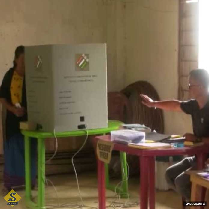 Voting in 6 booths canceled again in Manipur Voting in 6 booths canceled again in Manipur