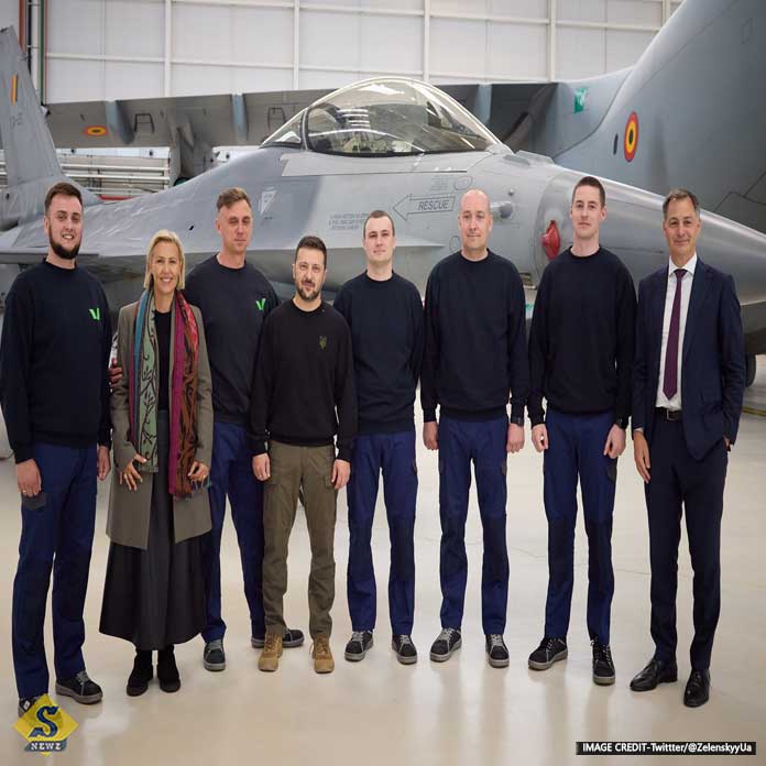 Belgium F 16 to Ukraine to stop Russia