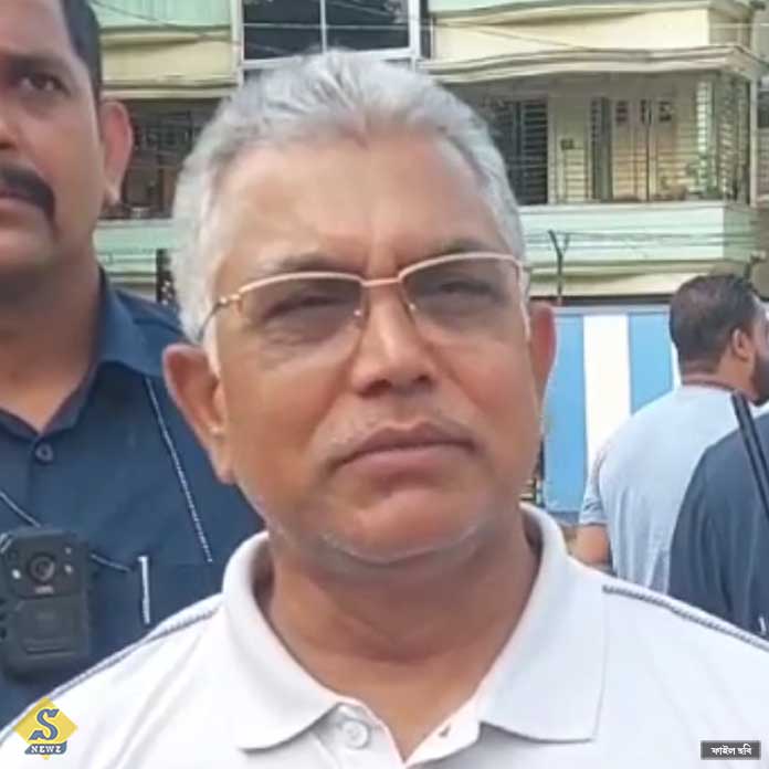 Dilip Ghosh claims to win on his own strength Dilip Ghosh claims to win on his own strength