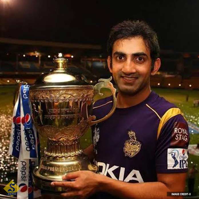Gambhir once again smiled at KKR
