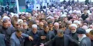 জন্মস্থান মাশহাদে শেষকৃত্য ইরানের প্রেসিডেন্টের The funeral of the president of Iran in his birthplace Mashhad