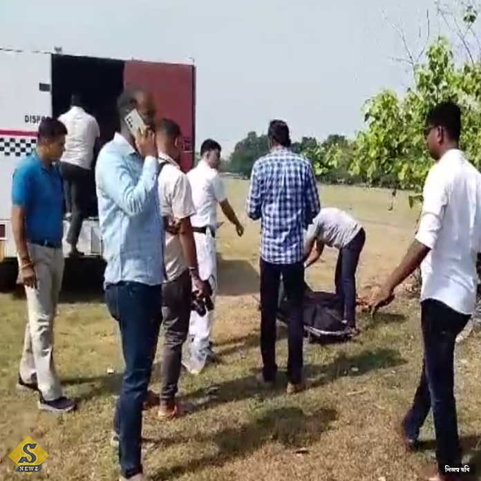 The half burnt body of the woman was rescued from the brigade