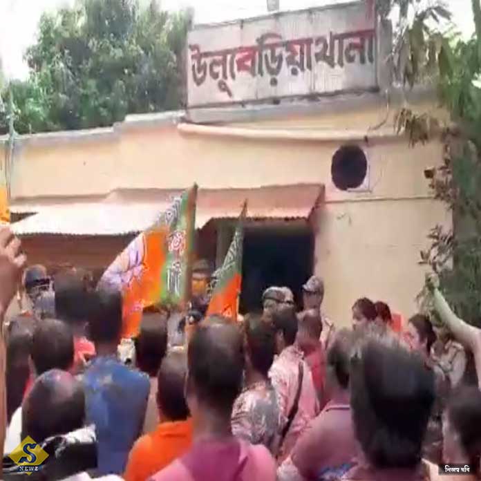 ULUBERIA SANDESHKHALI WOMAN ARRESTED
