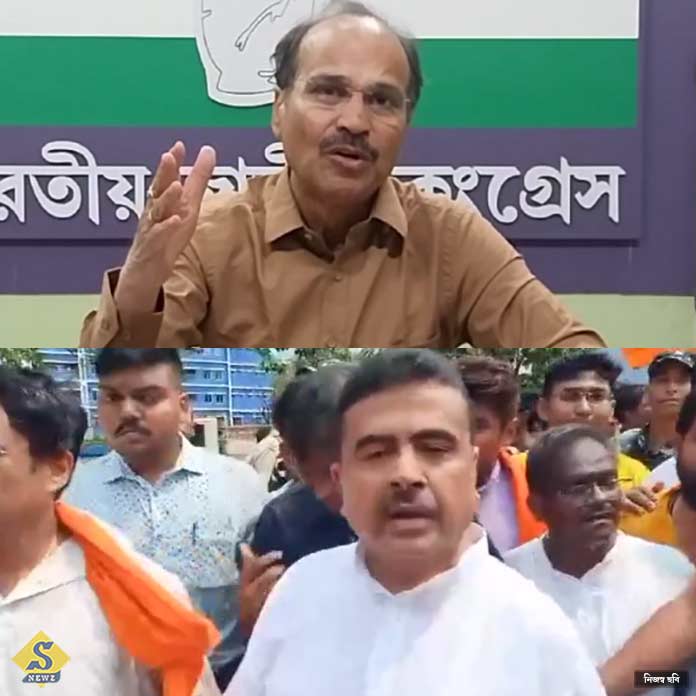 sandeshkhali suvendu adhir