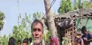 বিজেপির বাড়ি ভাঙচুর, অভিযুক্ত তৃণমূল, তপ্ত মথুরাপুর BJP house vandalized accused Trinamool hot Mathurapur