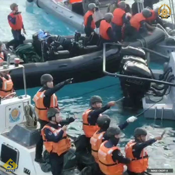 China attacked the Philippine Navy