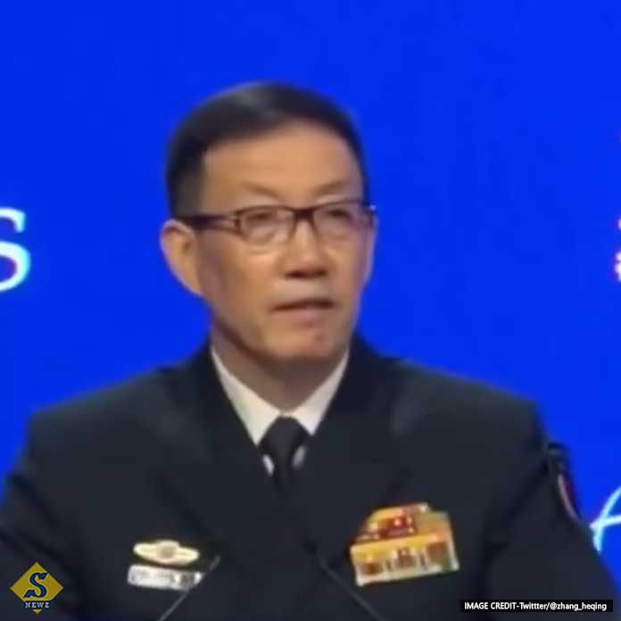 Chinas defense minister threatens Taiwan