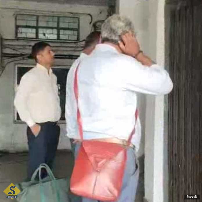 ECL OFFICER ARRESTED ED RAID