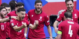 পর্তুগালকে হারিয়ে শেষ ষোলোয় জর্জিয়া Georgia is in the last sixteen after defeating Portugal