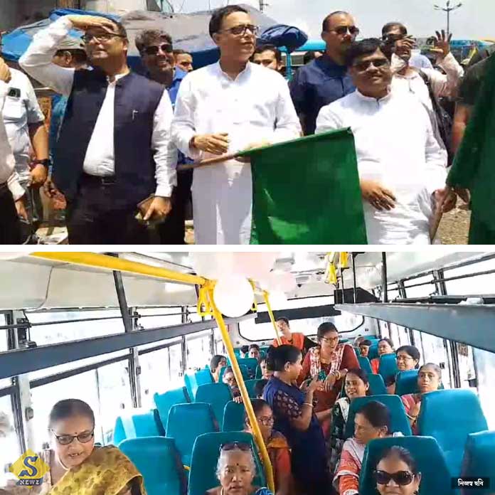 Ladies special bus started in Kolkata