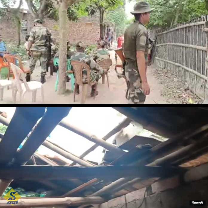 MALDA  SHOT OUT AMDANGA  BOMB BLAST