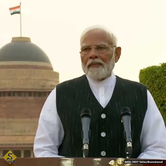 Modis appeal to the President to form the government