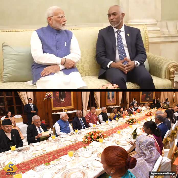 Neighbors on priority Modi Muijju meeting