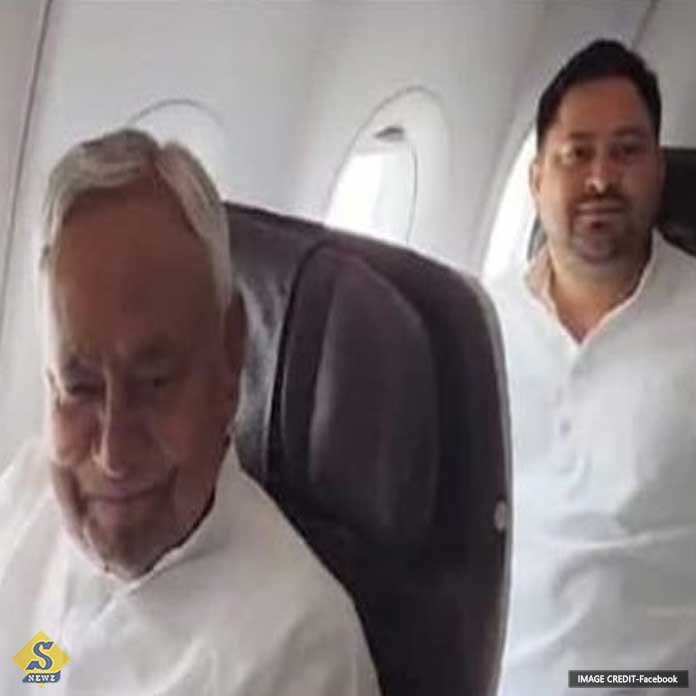 Nitish Tejashwi journey in one plane speculations
