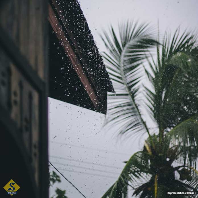 Rain in South Bengal with gusty winds