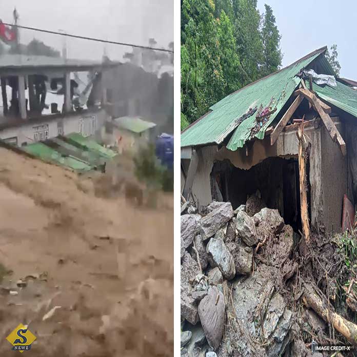 Severe landslides in Sikkim death is increasing Severe landslides in Sikkim death is increasing