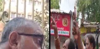 Tapas at Trinamool protest in Kashipur Beleghata