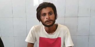 The young man killed by cutting the throat of his lover after seeing the villain