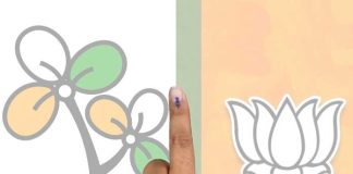 সামান্য ভোট বেড়েছে তৃণমূলের , বিজেপির একই Trinamool votes increased slightly BJP same
