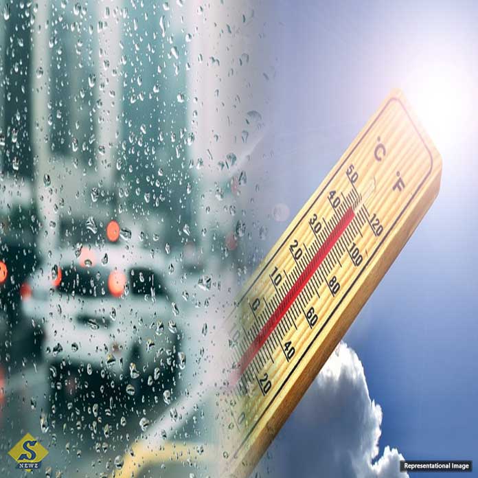 uttare taap probaho dakshine brishti