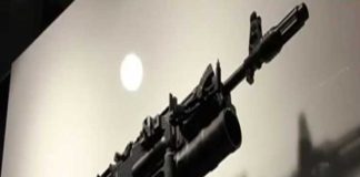 AK 203 automatic rifle received by Indian Army