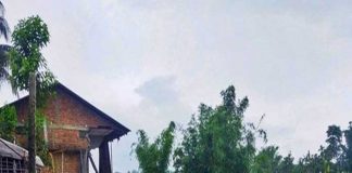 স্বাভাবিকের পথে অসম, বিপদ সীমার উপরে ব্রহ্মপুত্র Assam in the normal path Brahmaputra above the danger limit