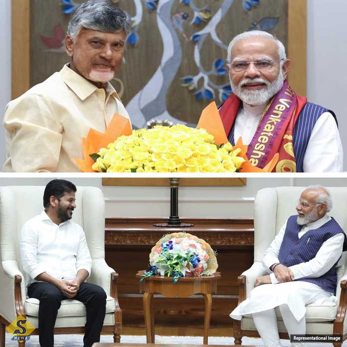 Chandrababu Revant approached Modi for financial package