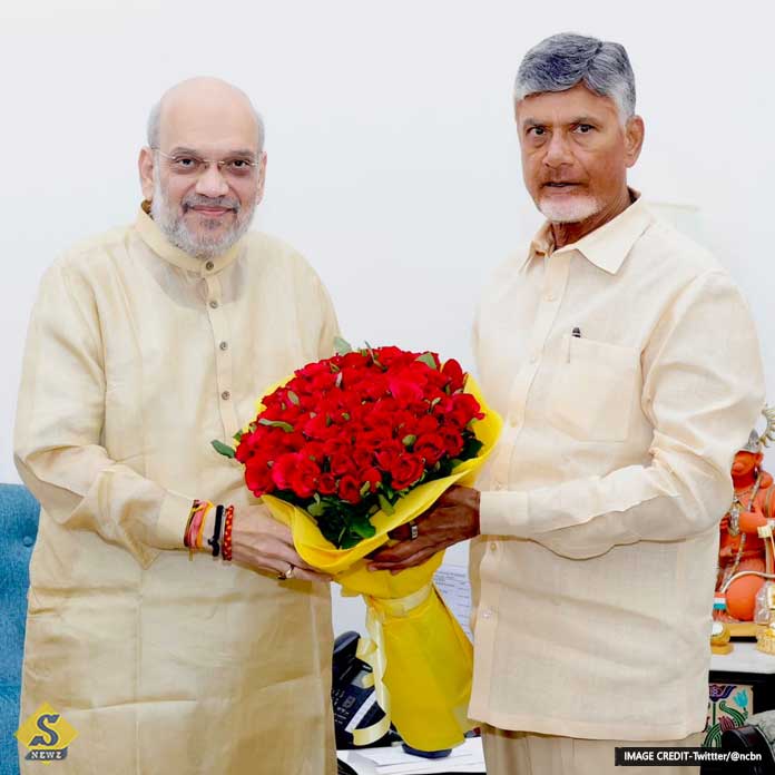 Chandrababus meeting with Shah speculations