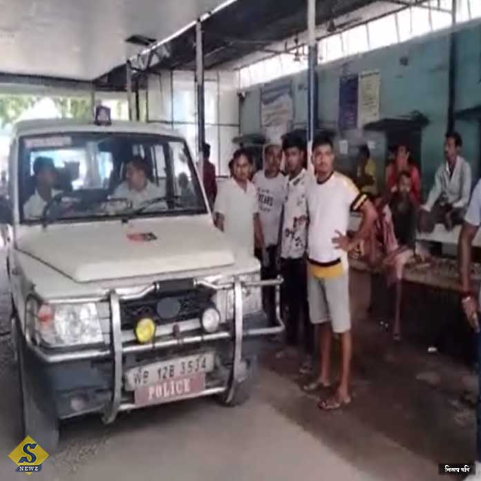 GHUMANTO BOUMA K KATARI DIYE KUPIYE KHUN GREFTAR SASUR