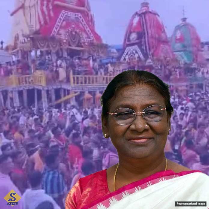 Matwara Puri in a Rath Yatra in the presence of the President