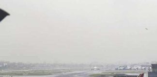 Mumbai Pune flight disrupted by rain