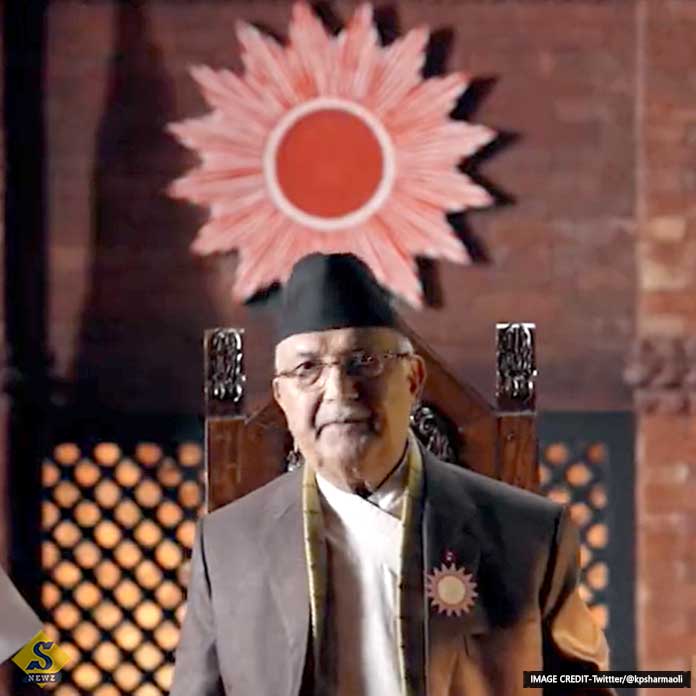 Oli in Nepal for the third time greetings from Modi Oli in Nepal for the third time greetings from Modi