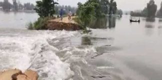 প্রবল জলস্ফীতিতে গ্রামে ঢুকছে জল, আতঙ্কে মালদাবাসী PROBAL JALASPHITI TE GRAME DHUKCHE JOL ATANKE MALDA BASI