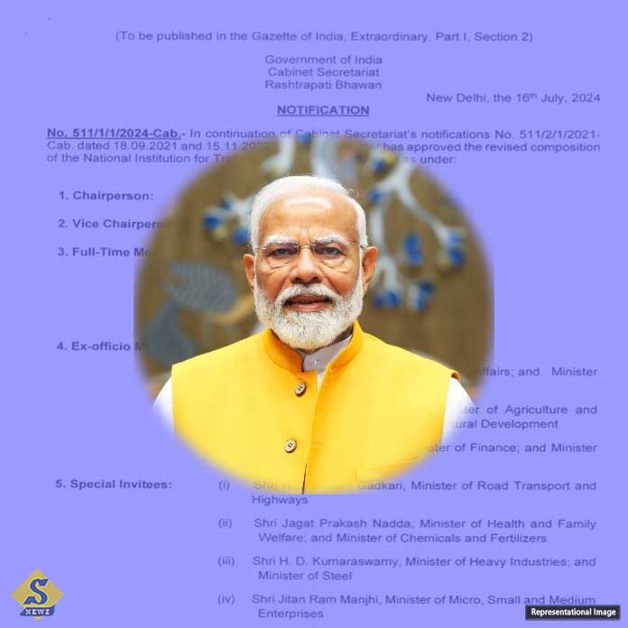 Restructuring of NITI Aayog special emphasis on partners Restructuring of NITI Aayog special emphasis on partners