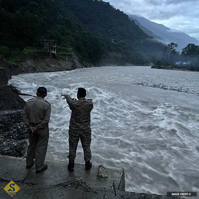 Sikkim is separated from the country by road Sikkim is separated from the country by road