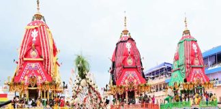 পুরীতে রথযাত্রায় পদপিষ্টের পরিস্থিতি, আহত বহু Situation of trampling in chariot procession in Puri many injured