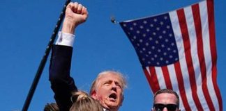 Trump is bloody in the attack of party supporters