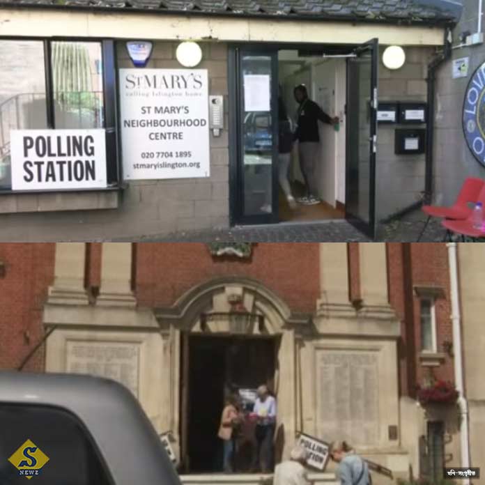 Voting on the message of change of power in Britain