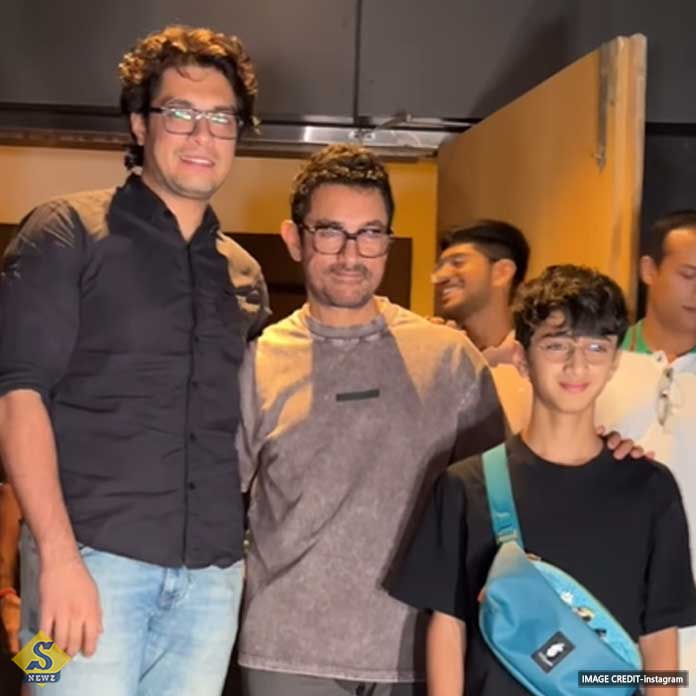 Aamirs party on son Junaids success Aamirs party on son Junaids success
