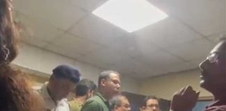 After the recovery of the body the crowd in the seminar room Sandeep Ghanishtha also appeared