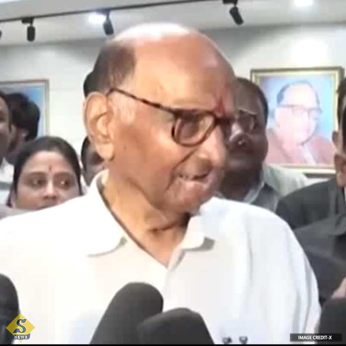 BJP spying with security guards Pawar BJP spying with security guards Pawar