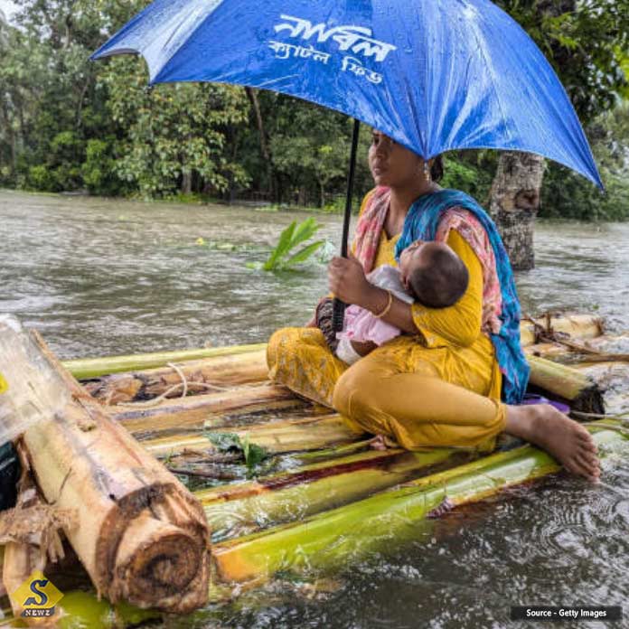 Deaths are increasing in Bangladesh floods 8 lakhs are affected