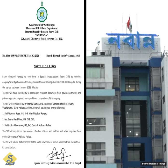 Financial irregularities due to RG new seat formation